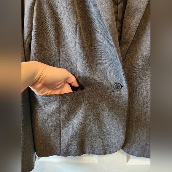 Grey Suit Jacket Worthington - Picture 2 of 6